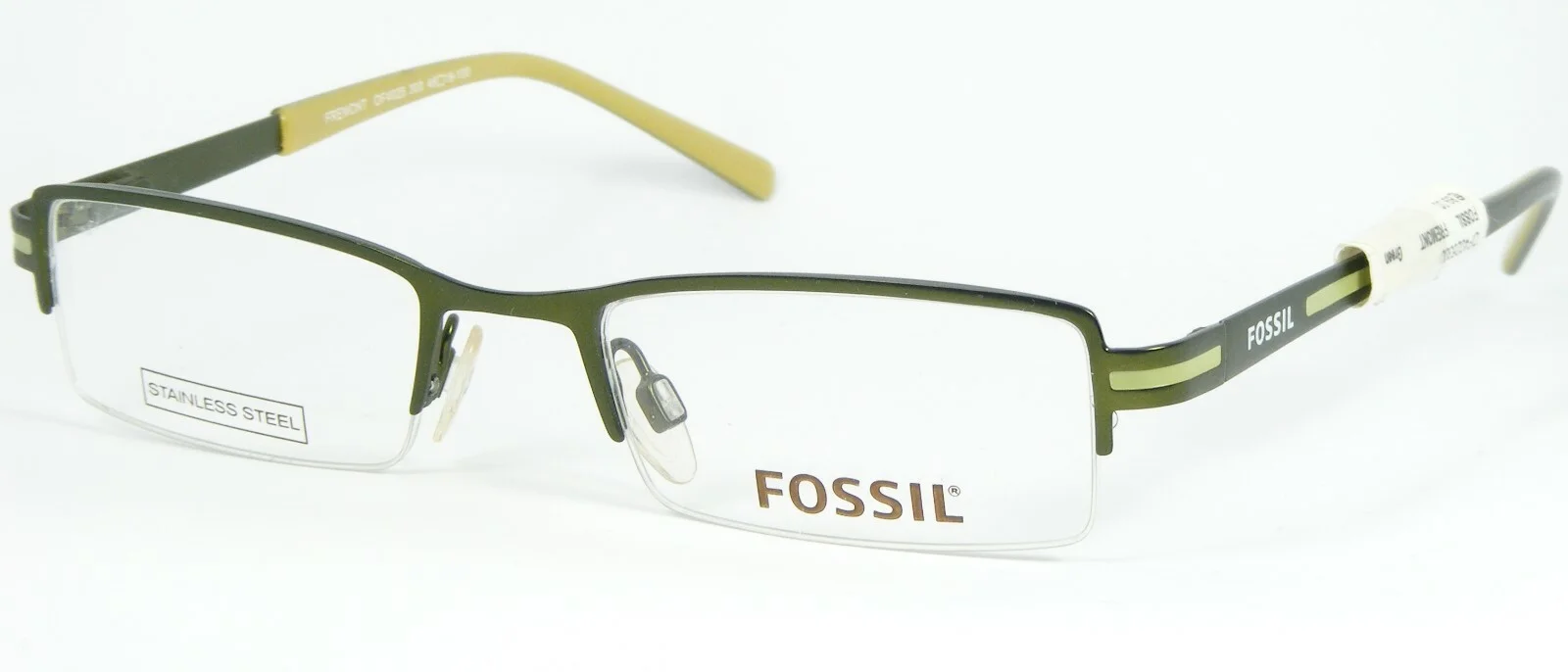 FOSSIL FREMONT OF4025 300 GREEN EYEGLASSES GLASSES FRAME OF 4025 46-18-130mm