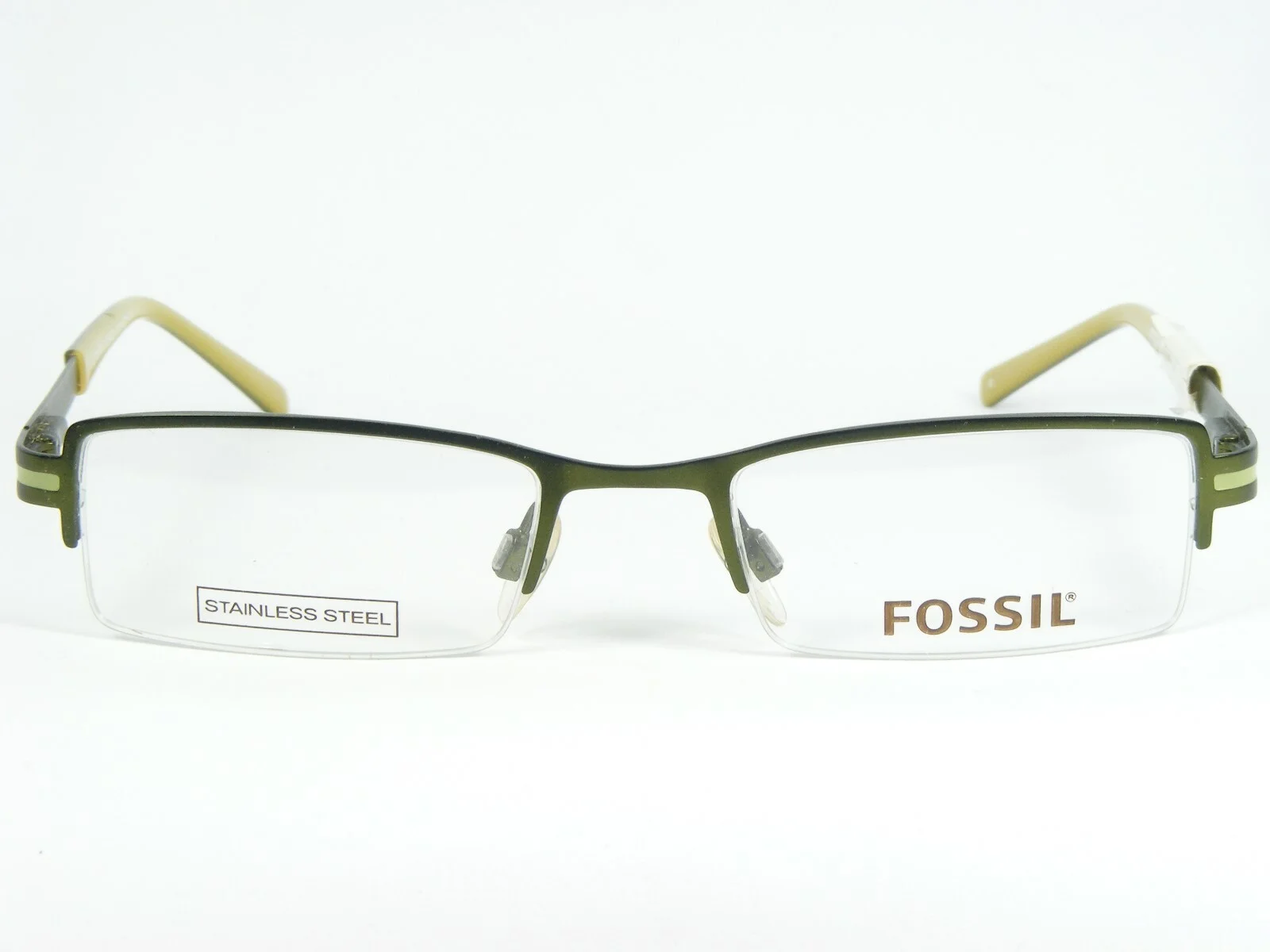 FOSSIL FREMONT OF4025 300 GREEN EYEGLASSES GLASSES FRAME OF 4025 46-18-130mm 2
