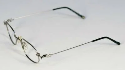 Fossil FRESNO Brush Silver Metal Eyeglass Frames Designer Style Rx Eyewear 2