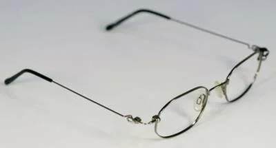 Fossil FRESNO Brush Silver Metal Eyeglass Frames Designer Style Rx Eyewear 3