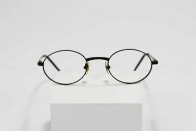 Fossil Unisex DREW Black Metal Eyeglass Frames Designer Style Rx Eyewear