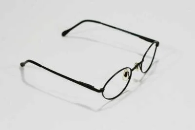 Fossil Unisex DREW Black Metal Eyeglass Frames Designer Style Rx Eyewear 3