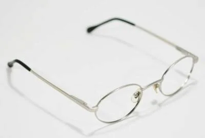 Fossil Unisex DREW Brush Silver Metal Eyeglass Frames Designer Style Rx Eyewear 3