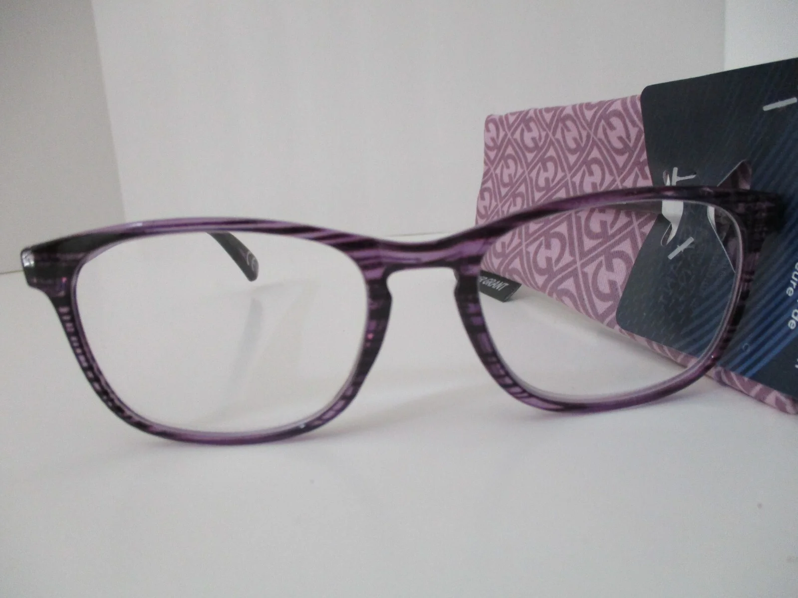Foster Grant Magnivision Elana Purple Women Reading Glasses Multi Strength New