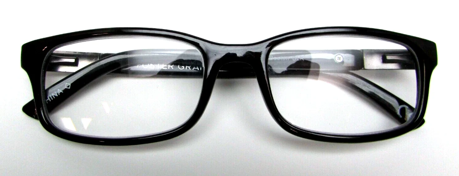 Foster Grant Reading Glasses BOSTON BLK 54/18-145 +2.00