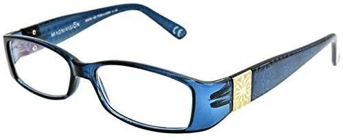 Foster Grant Reading Glasses Womens Fashion Readers New Posh Blue +1.25 to +3.25