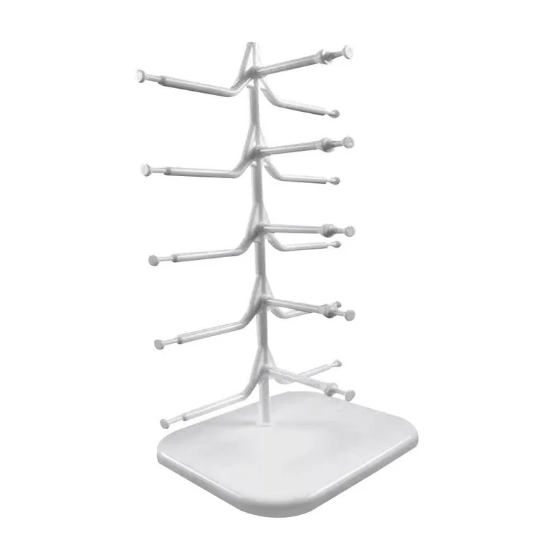 Frame Tray Wood Display Stand Eyeglasses Organizer Shelf Sunglass Holder Rack 2