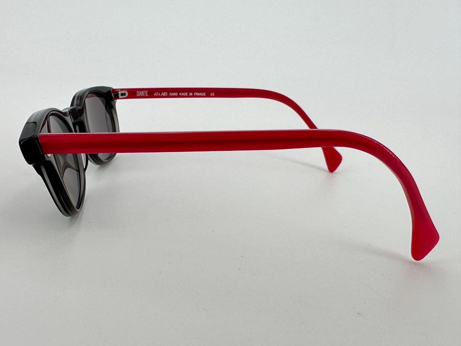 Francis Klein Dante Eyeglasses FRAME A74.A65 Pink Black Gray Cat Eye France H675 3