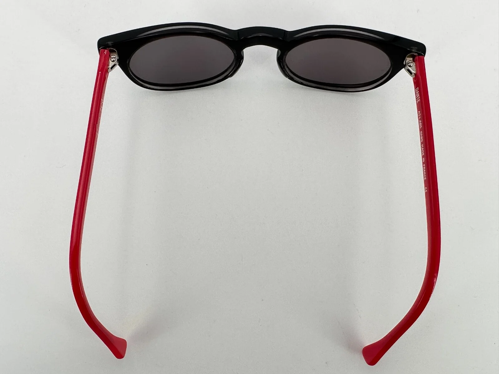 Francis Klein Dante Eyeglasses FRAME A74.A65 Pink Black Gray Cat Eye France H675 4
