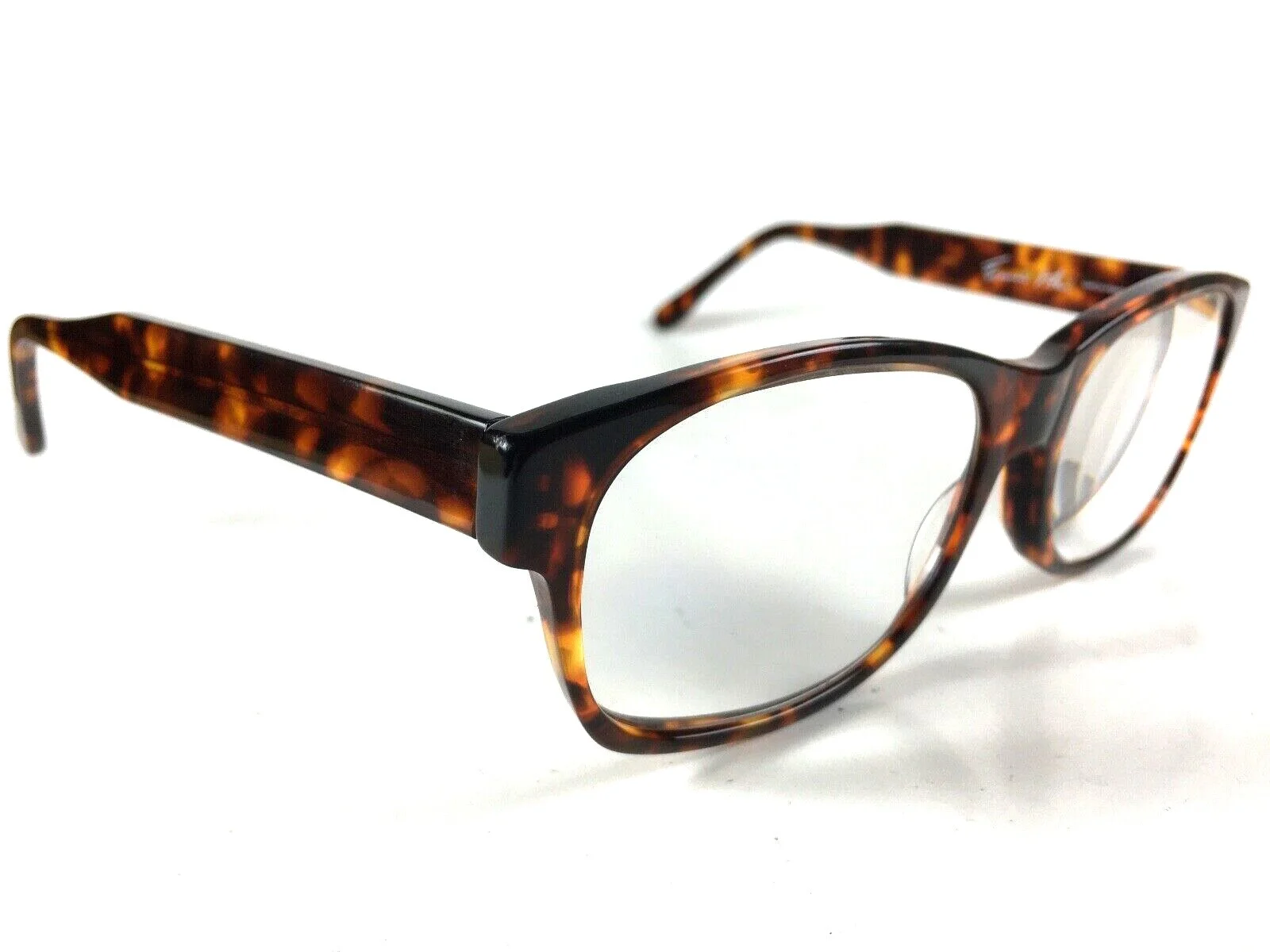 Francis Klein Yvan Eyeglasses Tortoise Large Made in France 4