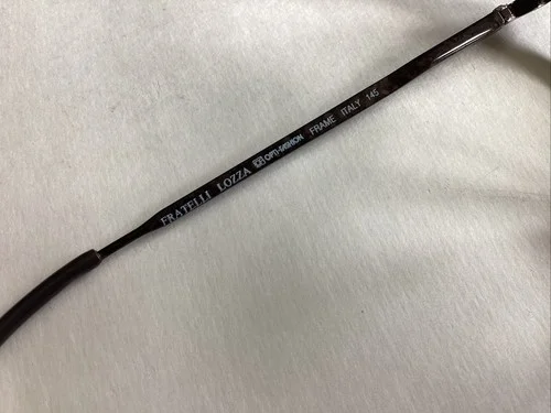 FRATELLI LOZZA Eyeglasses Frames Made In Italy Tortoises Italian 145 55 [] 20 2