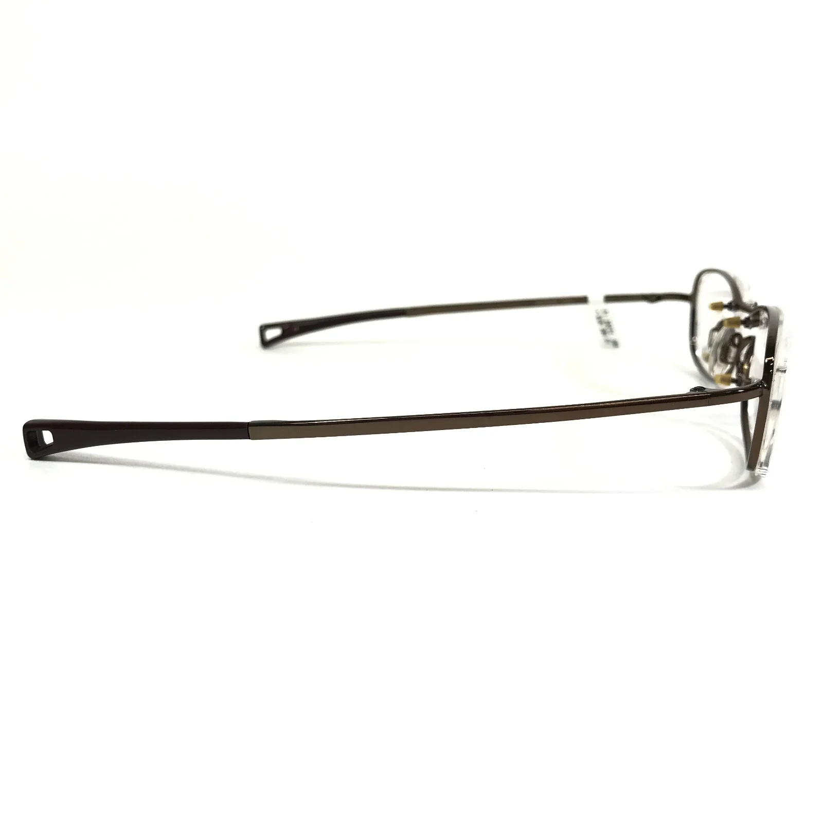 FreudenHaus Eyeglasses Frames PHOENIX Brown Oval Semi Rim 52-18-130 4