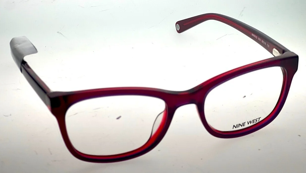 Fun Catty! - Nine West NW9102 Purple Square Women Eyeglass Frames 50-18-135 #189 4