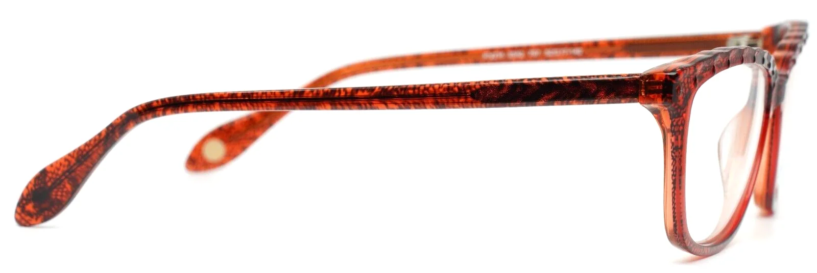 FYSH 3542 767 Berry Lace Womens Cat Eye Full Rim Eyeglasses 52-17-140 B:35 4