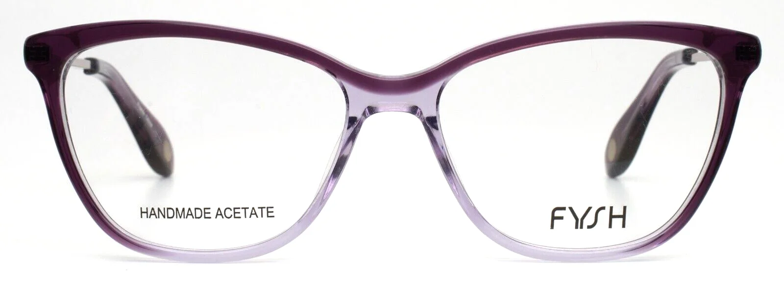 FYSH 3611 847 Purple Fade Womens Cat Eye Full Rim Eyeglasses 53-15-138 B:39 2