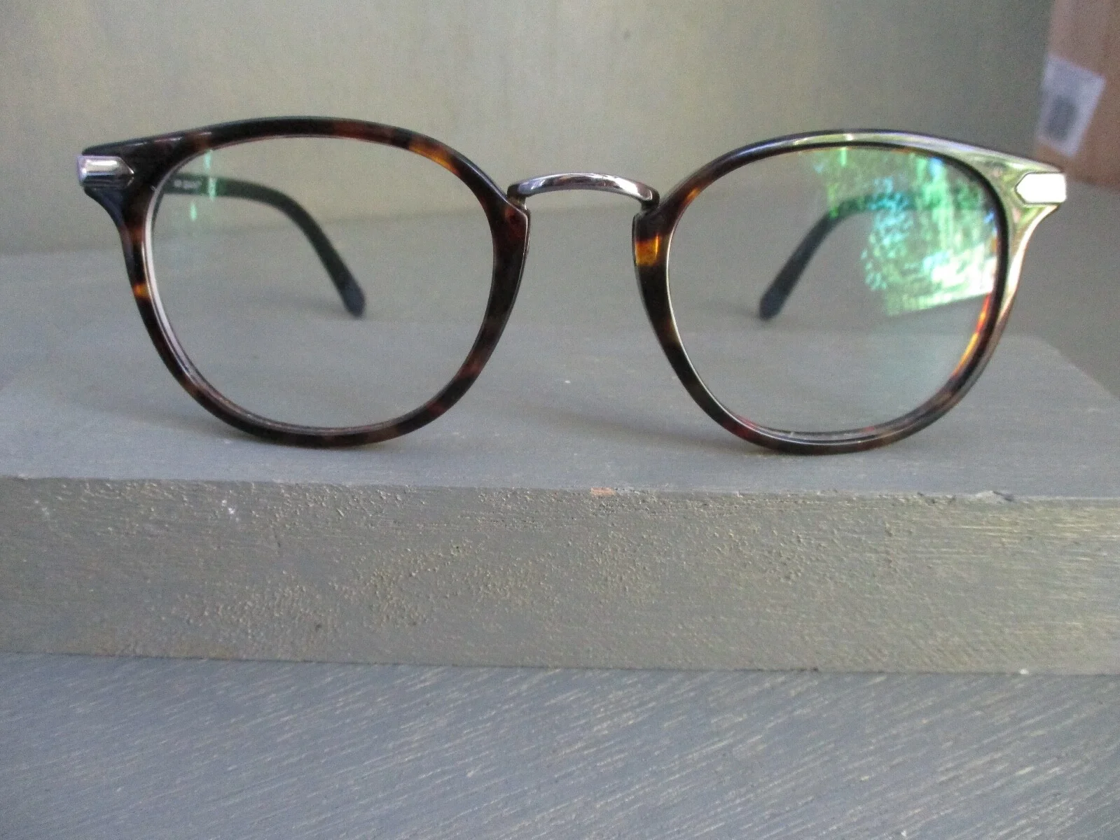 Gant GA3115 brown tortoise black round eyeglasses frames 49 21 140