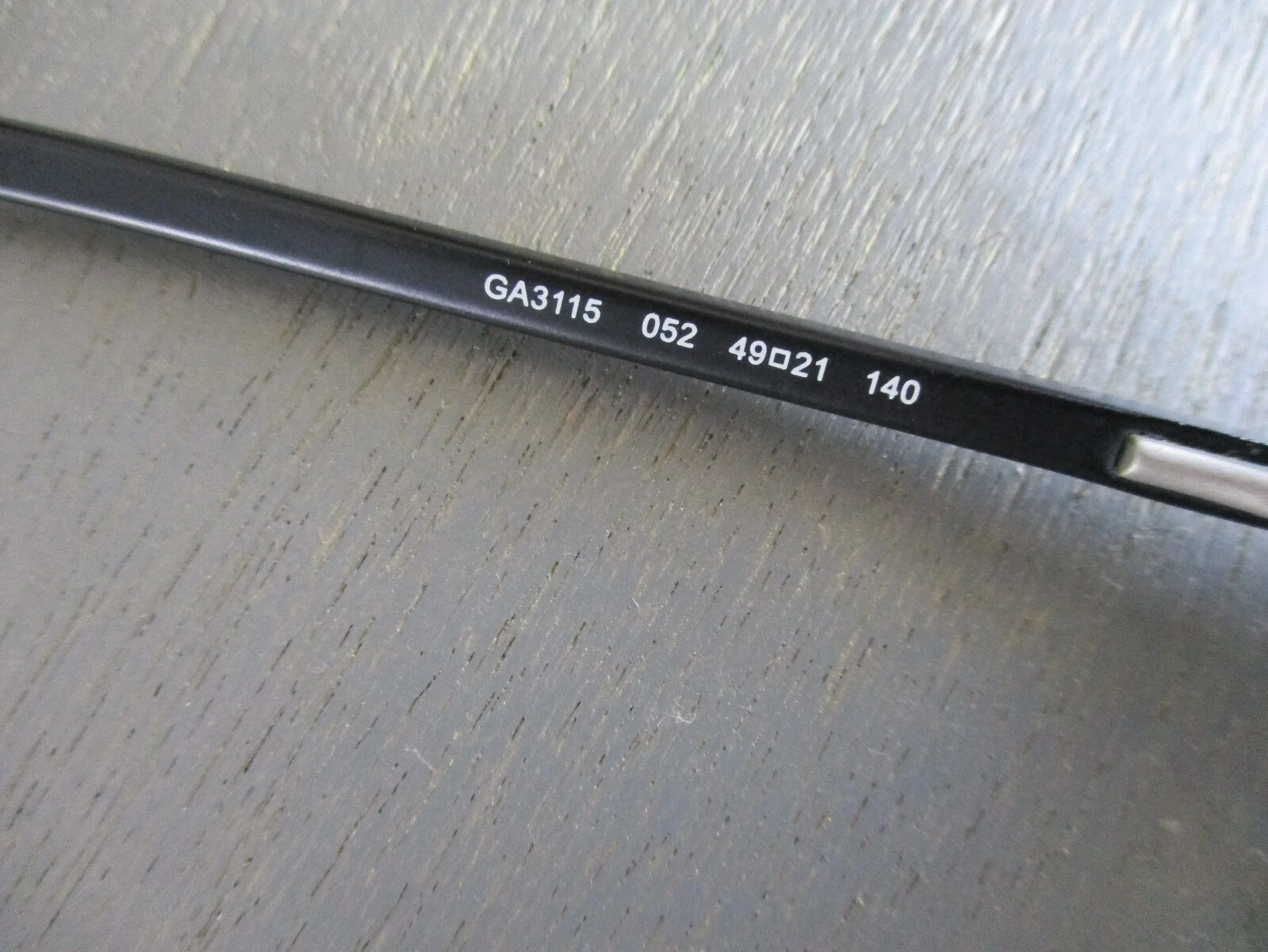 Gant GA3115 brown tortoise black round eyeglasses frames 49 21 140 4