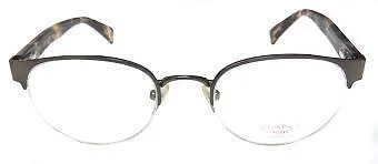 GANT RUGGER GR Tilden Round Metal Eyeglass Frames 49-20-140 -Satin Gun NEW 2