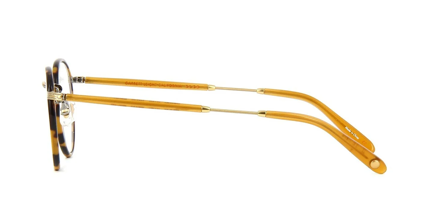 Garrett Leight WILSON Tokyo Tortoise Amber Honey (TTAH) Eyeglasses 3