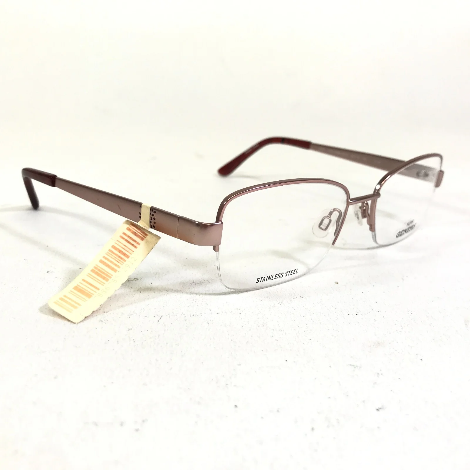 Genesis Eyeglasses Frames ALTAIR G5048 780 ROSE GOLD Pink Cat Eye 53-18-140 3