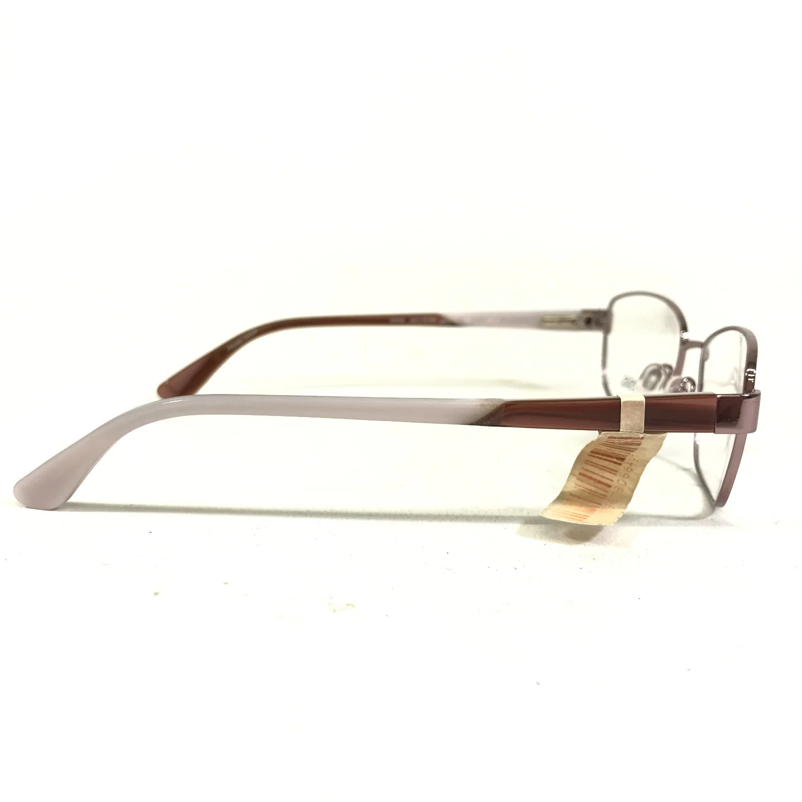 Genesis Eyeglasses Frames G5036 601 ROSE Brown Pink Square Full Rim 51-17-135 3