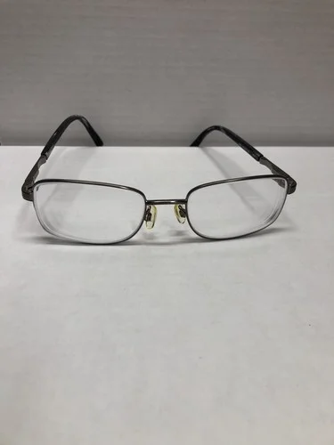 GENESIS G4012 FULL RIM STAINLESS STEEL EYEGLASS FRAMES BROWN 53-20-145 Used 1