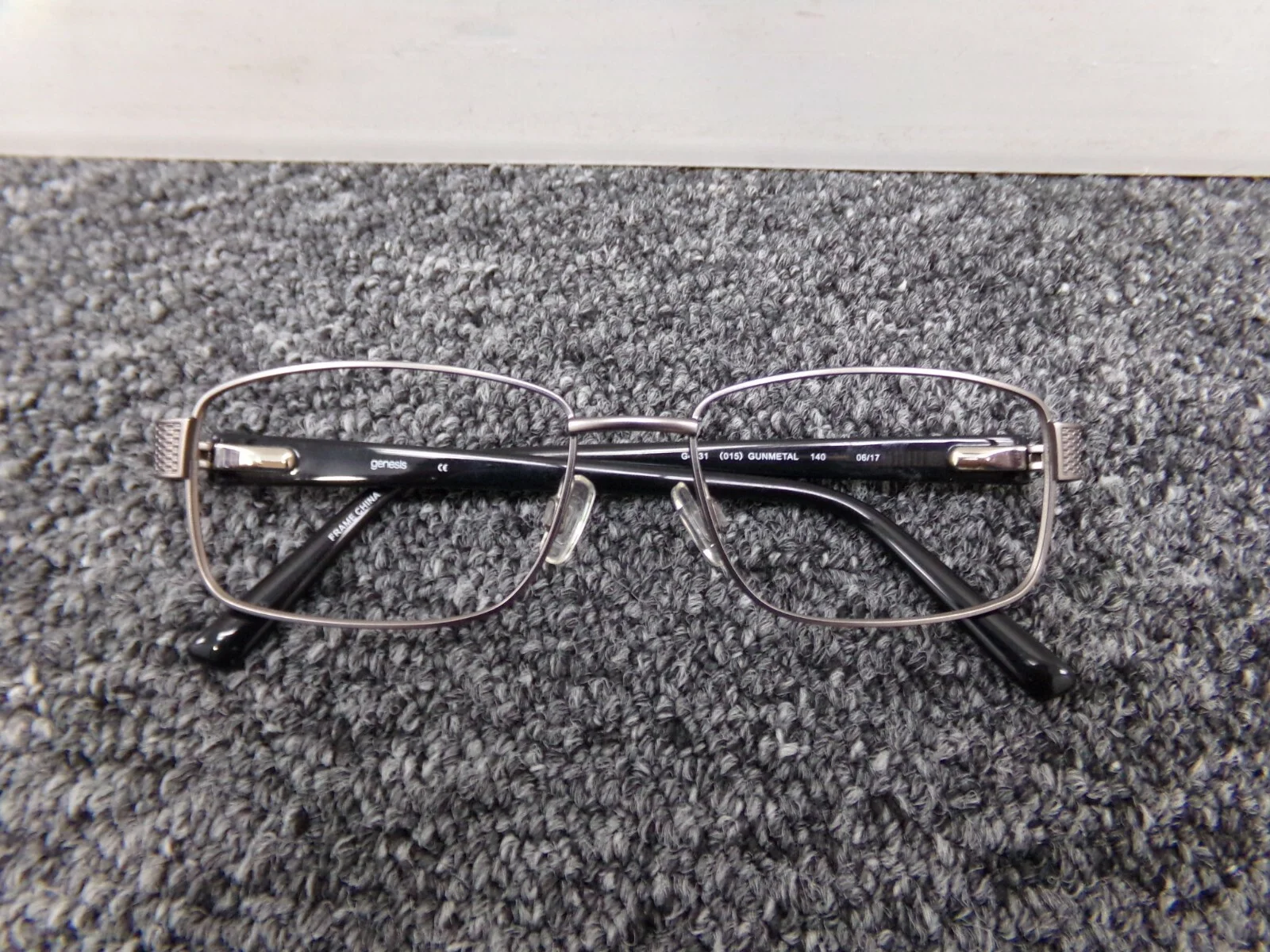 Genesis G4031 Gunmetal (015) 54 16 140 Eyeglasses Frames (No Demo Lens)