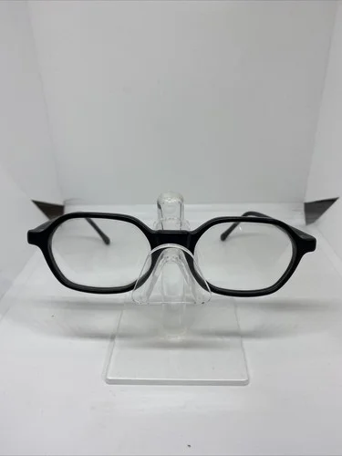 Genuine Emporium E700 c.3/S Eyeglasses Frames Matte Black Round 50-20-122 NWOT
