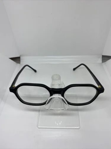 Genuine Emporium E700 c.3/S Eyeglasses Frames Matte Black Round 50-20-122 NWOT 2