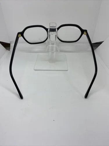Genuine Emporium E700 c.3/S Eyeglasses Frames Matte Black Round 50-20-122 NWOT 3
