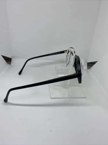 Genuine Emporium E700 c.3/S Eyeglasses Frames Matte Black Round 50-20-122 NWOT 4