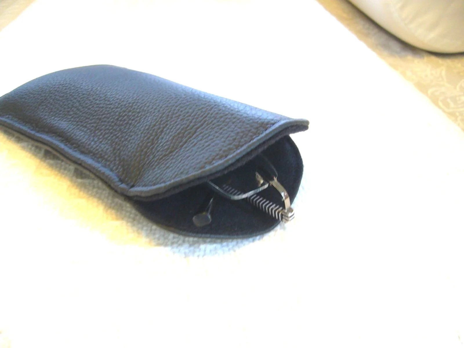 GENUINE LEATHER Eyeglass & Sunglass CASES Single or Double SO SOFT~ New COLORS 2