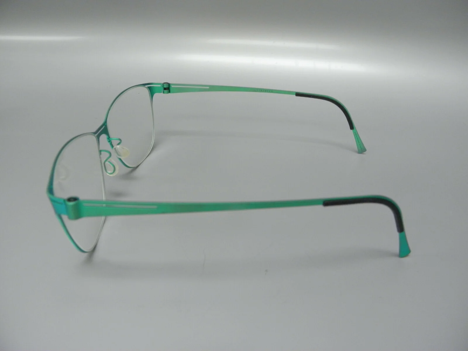 GENUINE LINDBERG 9560 TITANIUM EYEGLASSES FRAMES 90 MINT GREEN 52-14-135 NEW 3