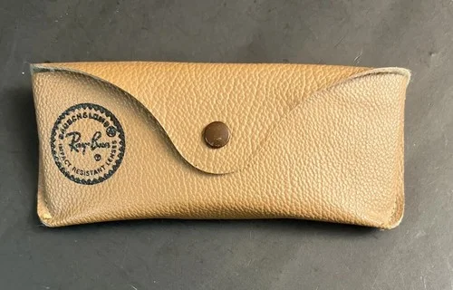 Genuine Soft Leather Eyeglass Case Sunglasses Belt Pouch Glasses Holder USA