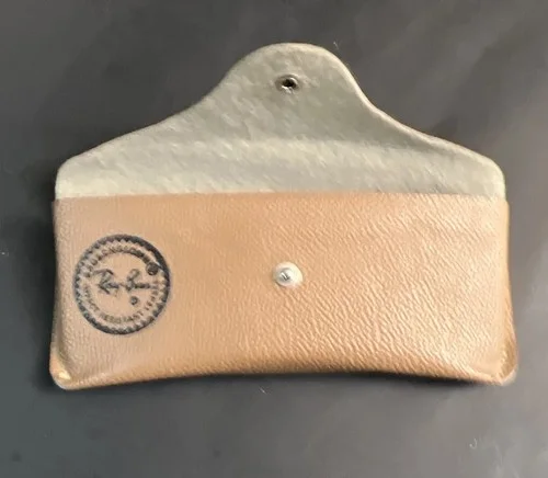 Genuine Soft Leather Eyeglass Case Sunglasses Belt Pouch Glasses Holder USA 3