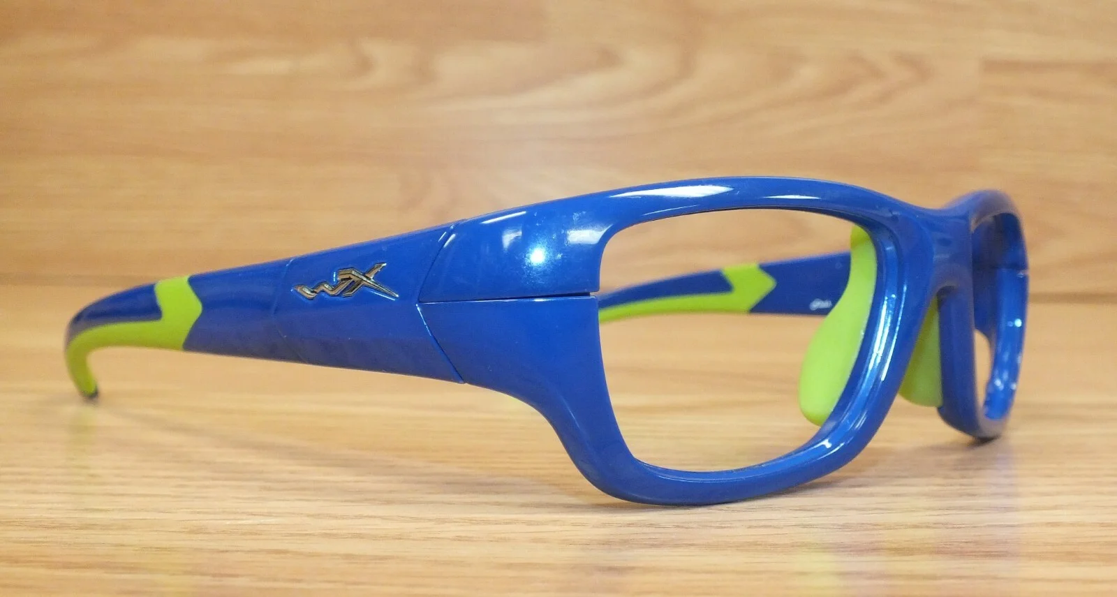 Genuine Wiley X 1412 Flash Youth Blue & Green Eyeglass Frames Only **READ** 3