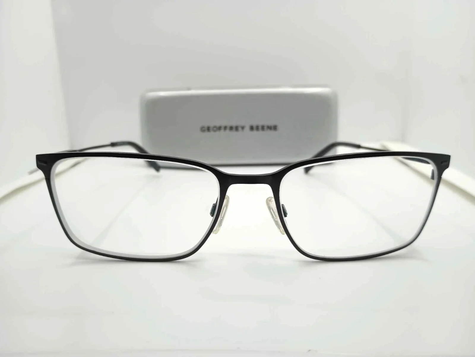 Geoffrey Beene Black Designer eyeglasses frame G461 SLA 60-19-150 B:39 w/ case 4