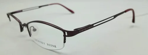 GEOFFREY BEENE Designer Eyeglasses Frames Purple 51 [] 18