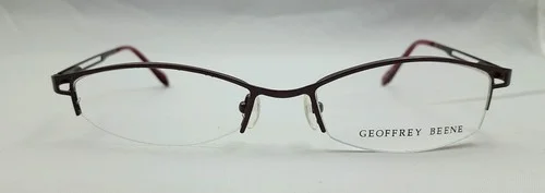 GEOFFREY BEENE Designer Eyeglasses Frames Purple 51 [] 18 2