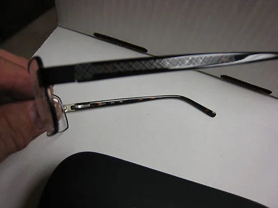 GEOFFREY BEENE EYEGLASS FRAMES Style PREMIER BRN 53-17-140 W/ Case 2