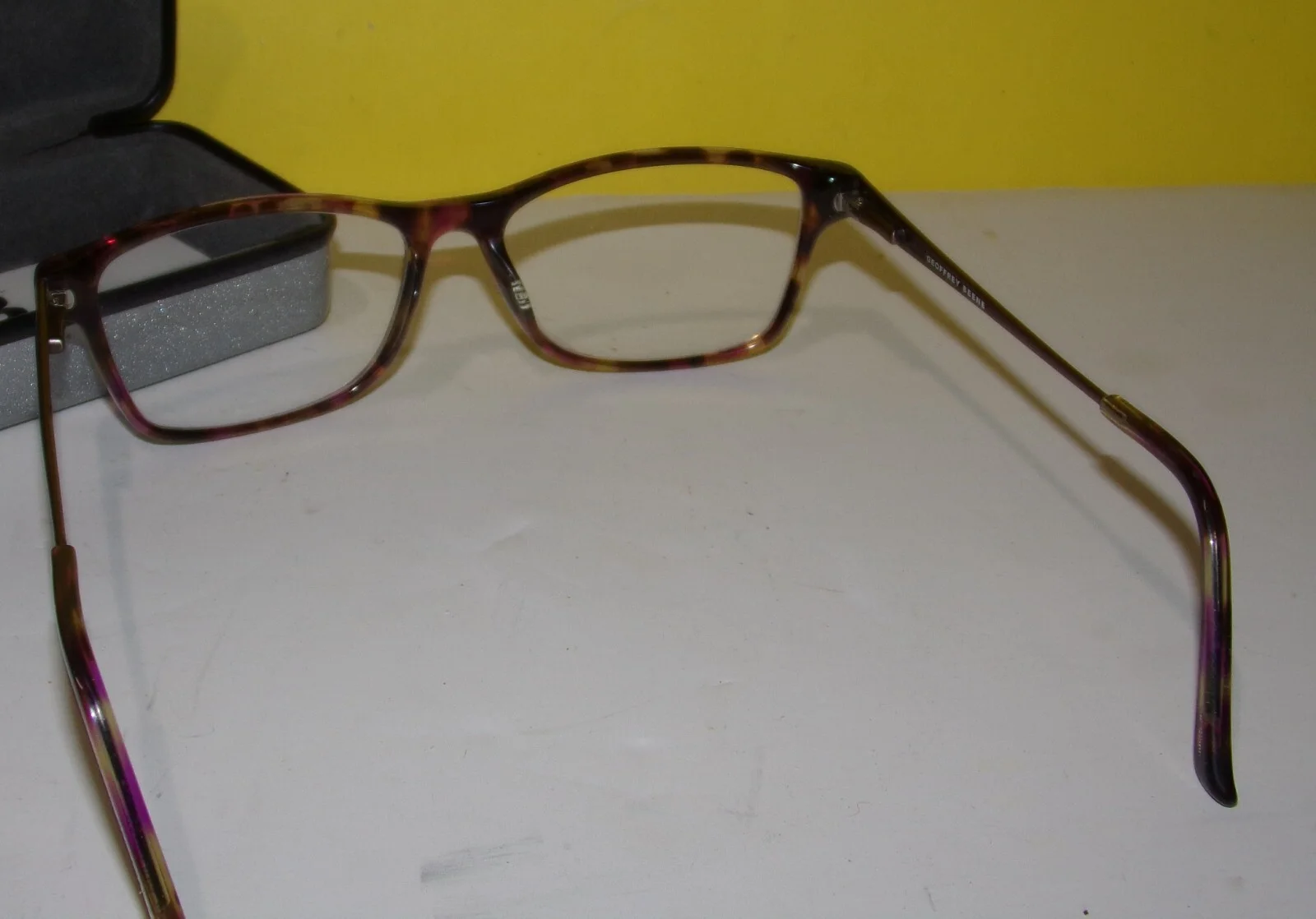 GEOFFREY BEENE Eyeglasses Frames Brown G300 TOR 135MM B:36 53-15 3