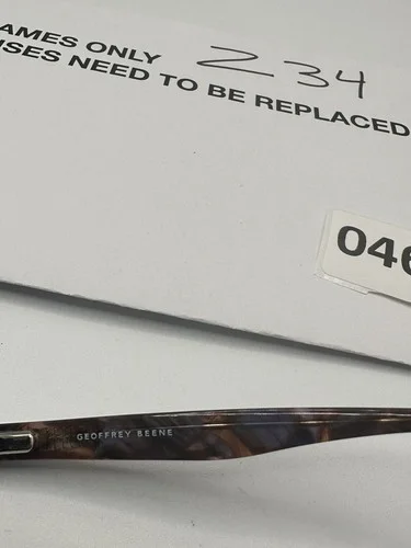 Geoffrey Beene eyeglasses G225 BRN 52 17 135 Full Rim Frames 4