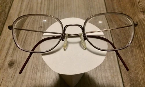 Georgio Armani Prescription Glasses Metal Oval Shape Unique 1037 1228 49-20 135 2