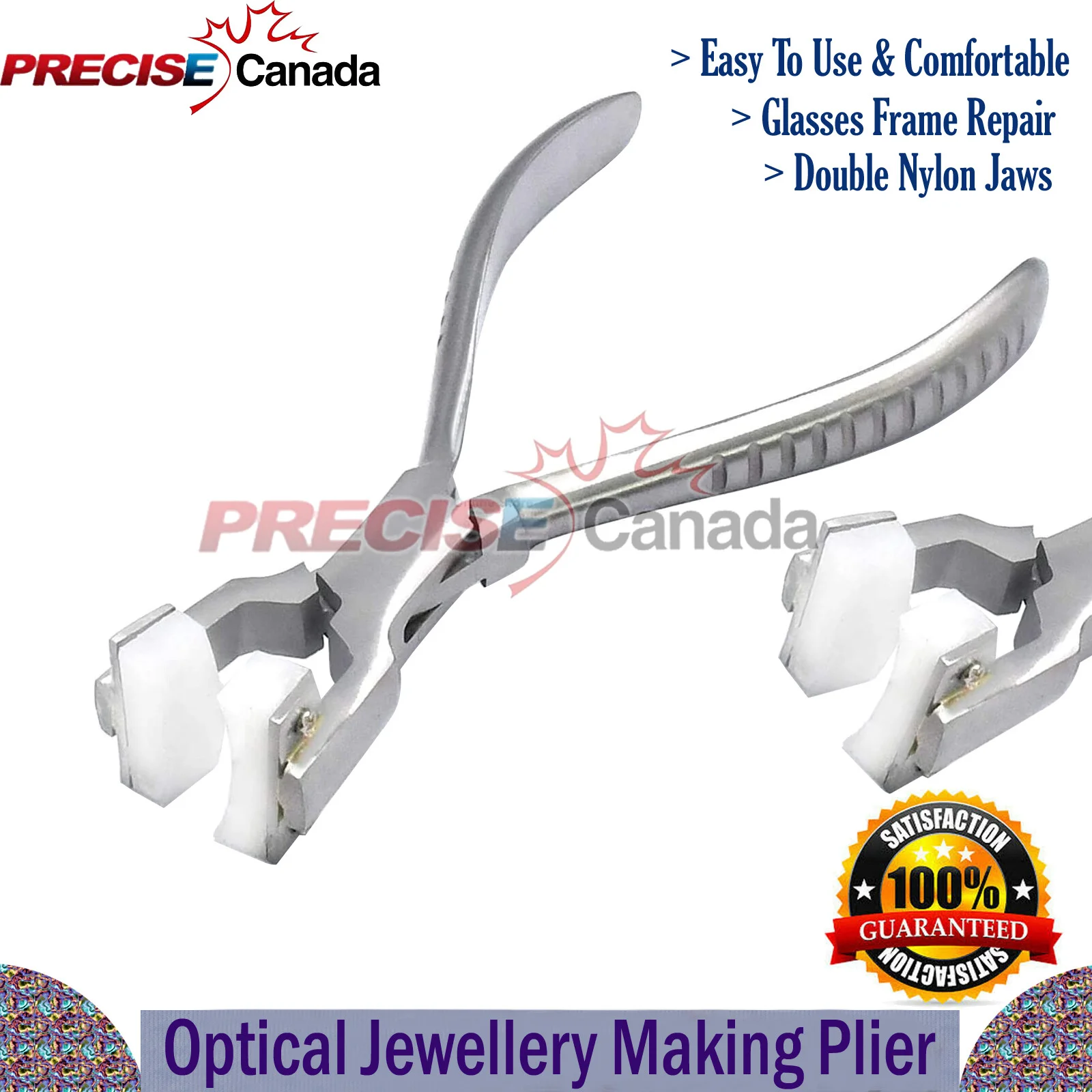 German Portable Eye Glasses Frame Repair Nose Pad Arm Adjusting Pliers Tools 3