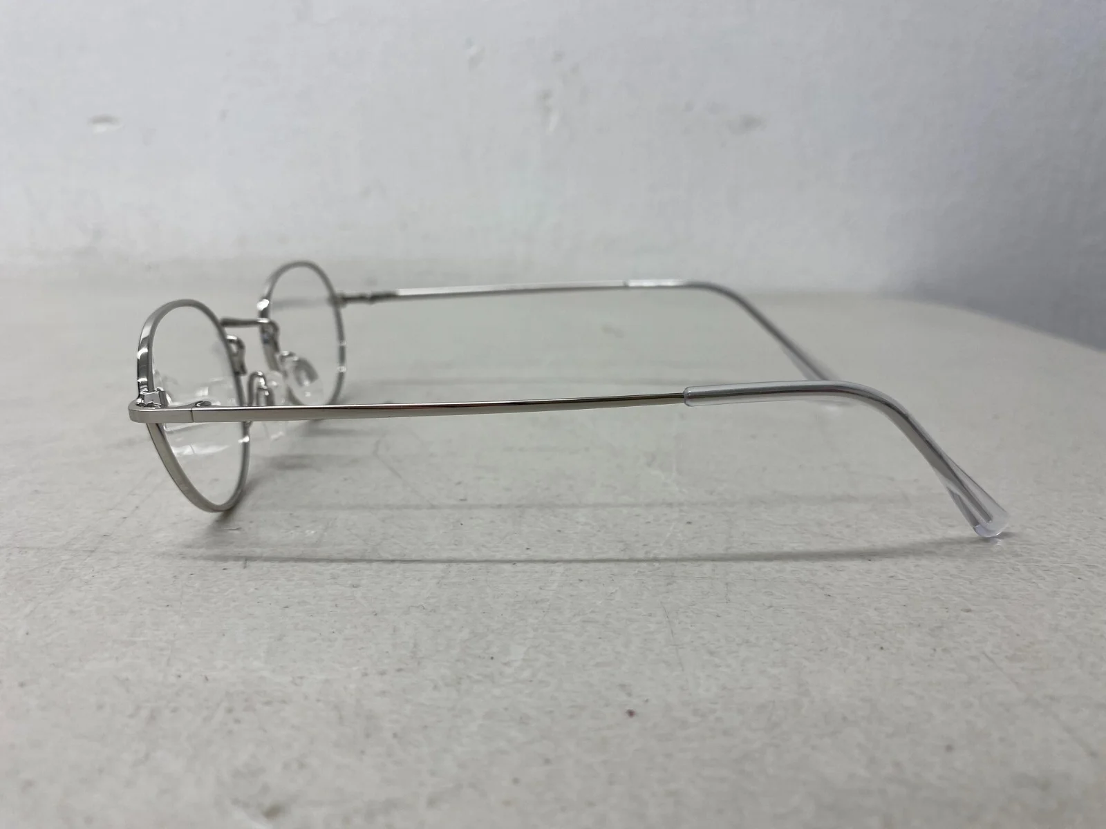 Germano Gambini GG160 Eyeglass Frames in Platinum/Black - 45mm 3