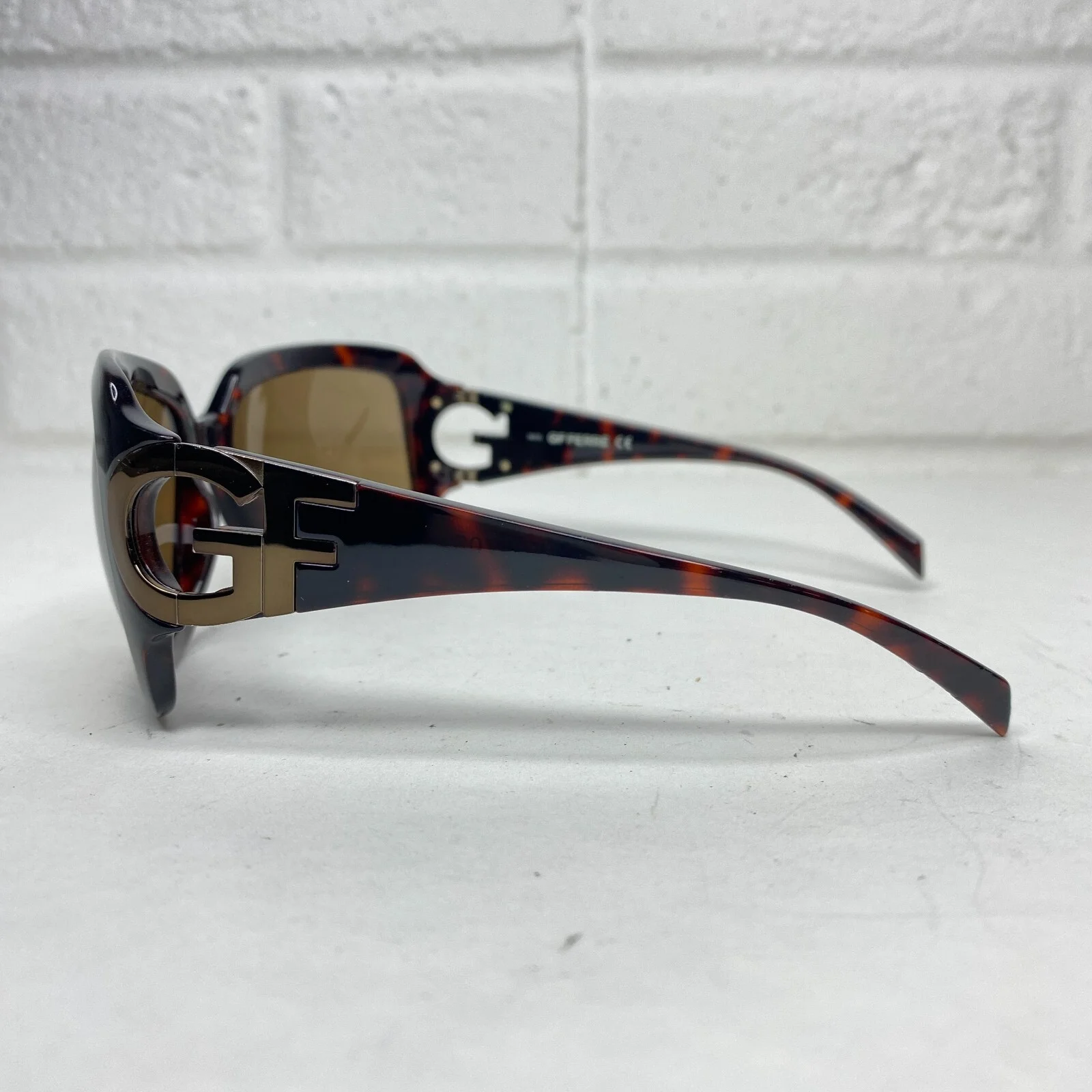 GF Ferre Eyeglasses Frame Womens Havana Brown Rectangular FF 18558 3