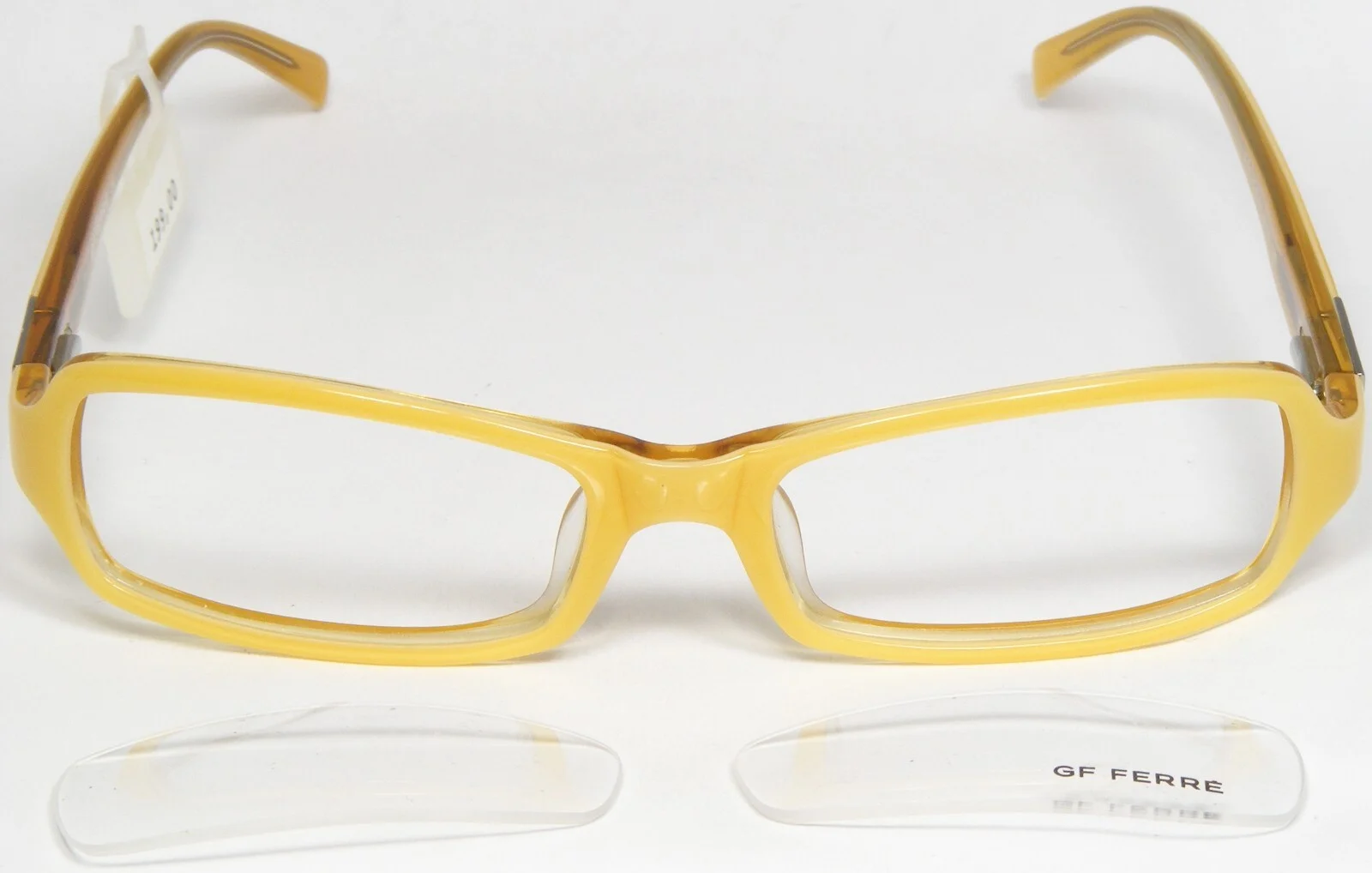 GF FERRE FF08904 MIKADO YELLOW EYEGLASSES GLASSES FF089 52-17-130mm (NOTES) 4