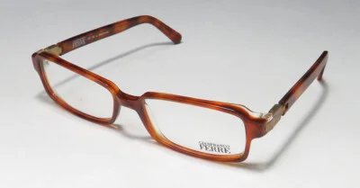 GIANFRANCO FERRE 10404 BROWN SUITABLE FOR WORK/OFFICE MADE IN ITALY EYEGLASSES