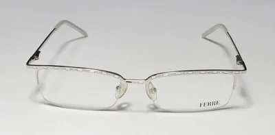 GIANFRANCO FERRE 28501 07/08 HALF RIM SHINY FRAME BRAND MADE IN ITALY EYEGLASSES 3