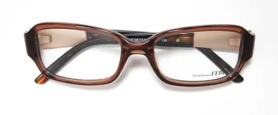 GIANFRANCO FERRE GF38704 BROWN FULL RIM DESIGNER MADE IN ITALY MODERN EYEGLASSES 2